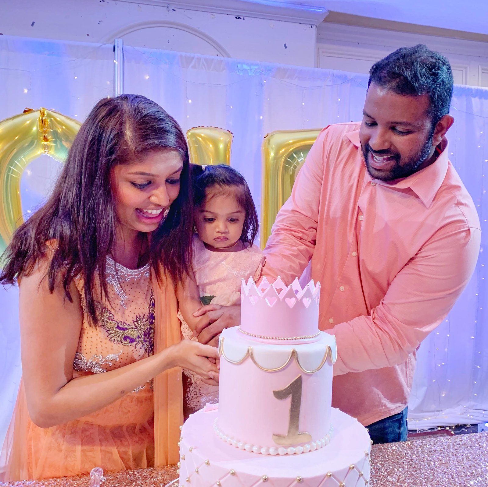 Celebrating First With Friends & Family!