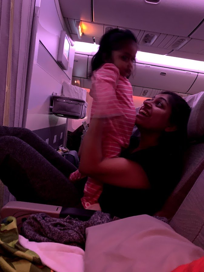 The Plane Ride to India with a One Year Old!!!